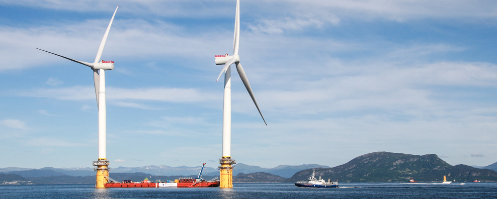 浮动风力发电场:海上风能的一个新维度
