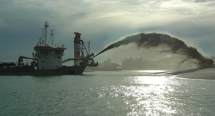 新加坡沿海的彩虹活动