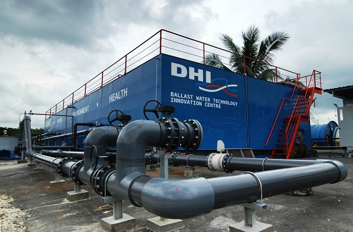 新加坡的热带镇流器水测试设施